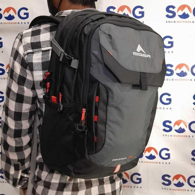 Tas Laptop Eiger Meridian 30 Backpack Original New Stok
