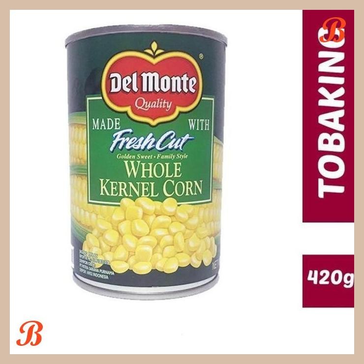 

| RMP | DELMONTE JAGUNG KALENG / FRESH CUT WHOLE KERNEL CORN 420GR