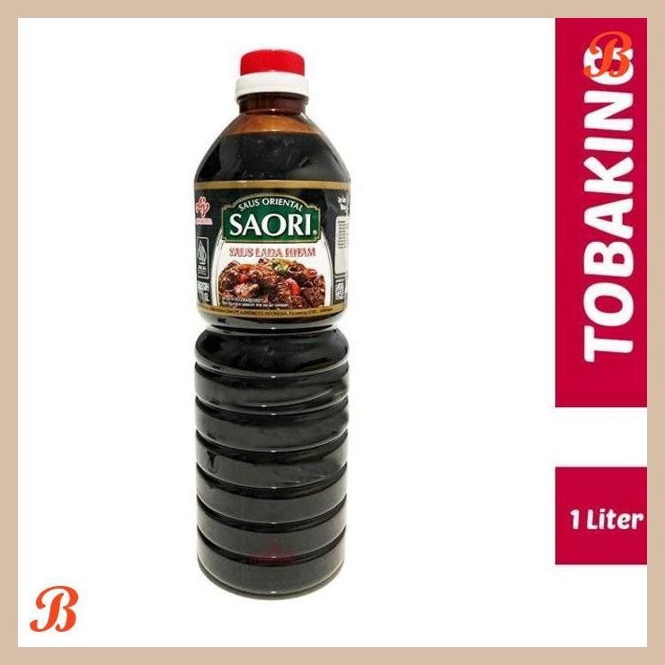 

| RMP | SAORI LADA HITAM 1 LITER BLACKPEPPER SAUCE