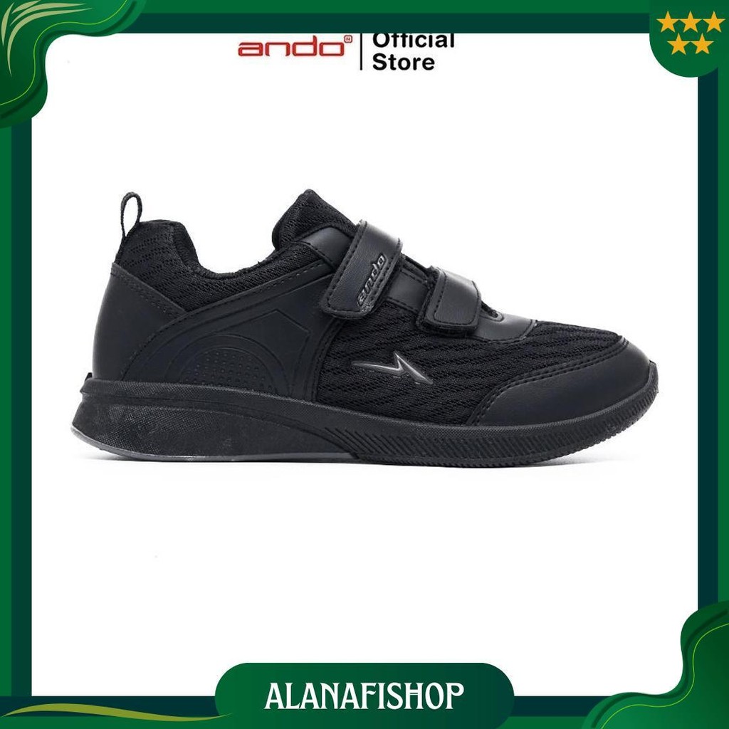 Sepatu Sekolah Ando Adrina Josie Nitta Original Sneakers Pria Wanita Junior Sporty Casual Trendy Pro