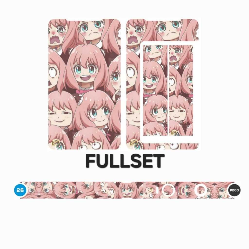 

*PromoTerjangkau* Resikoid Kertas M200 Cutting Best Quality Pree Order Spesial Product 026 Garskin Wrap Stiker Premium / X Casing Case COD