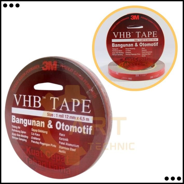 

3M Vhb Double Tape 12 Mm X 4.5 M Original