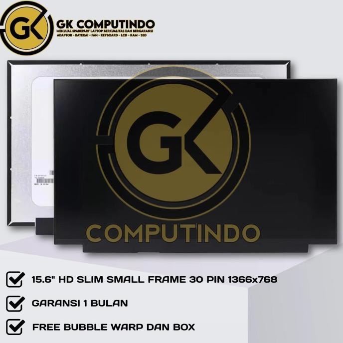 Led Lcd 15.6 Hd N156Bga-Ea3 Nt156Whm-N35 Nt156Whm-N49 N156Bga-Eb3 New Stok