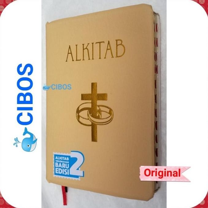 

# Alkitab Wedding Kristen Protestan LAI TB 052 TI We Gold. Pernikahan. BS