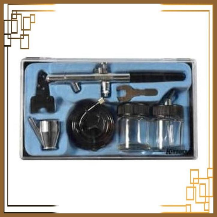 

[TSJ] Krisbow Alat Lukis Air Brush Kit Multifungsi Hs-28 - Silver/Hitam