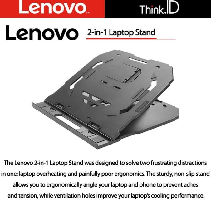 Lenovo 2-In-1 Laptop Stand 4Xf1A19885 New Stok