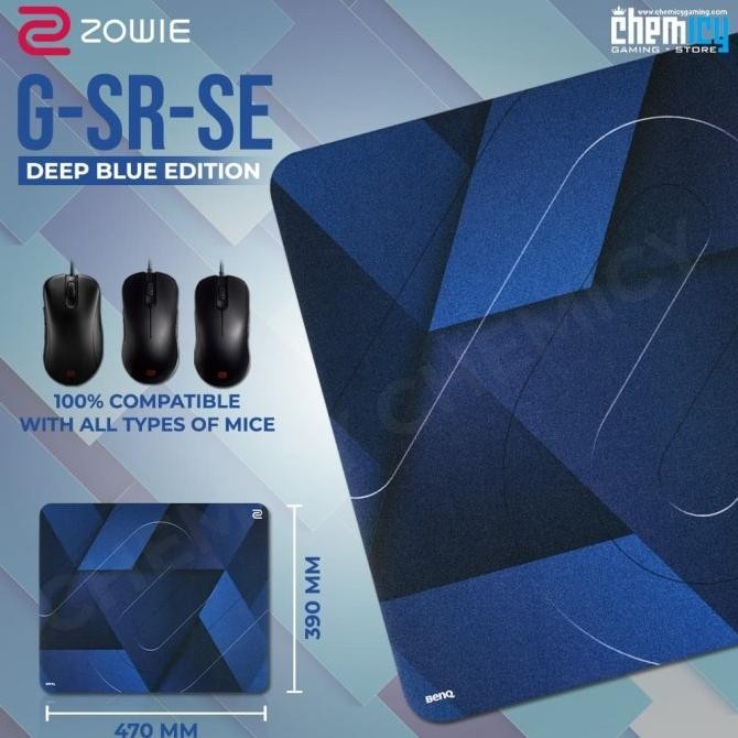 TERMURAH - Zowie Benq G-SR-SE Deep Blue Special Edition (GSR SE)