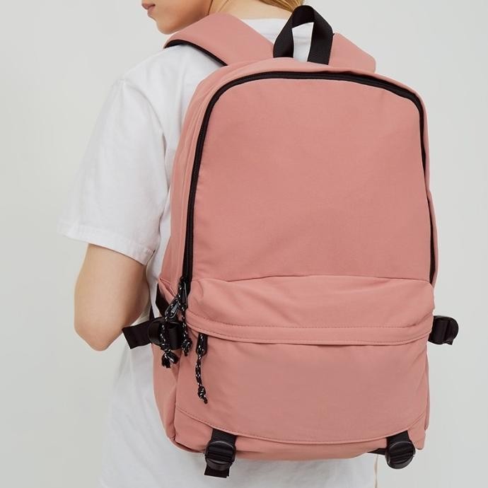 Grosir Ohsome Backpack Ransel Canvas Tas Punggung Basic Polos Warna Solid