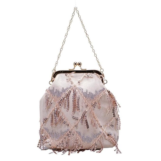 Promo Tas Jinjing Wanita Waiwai Clutch Pesta Sling Bag 191042