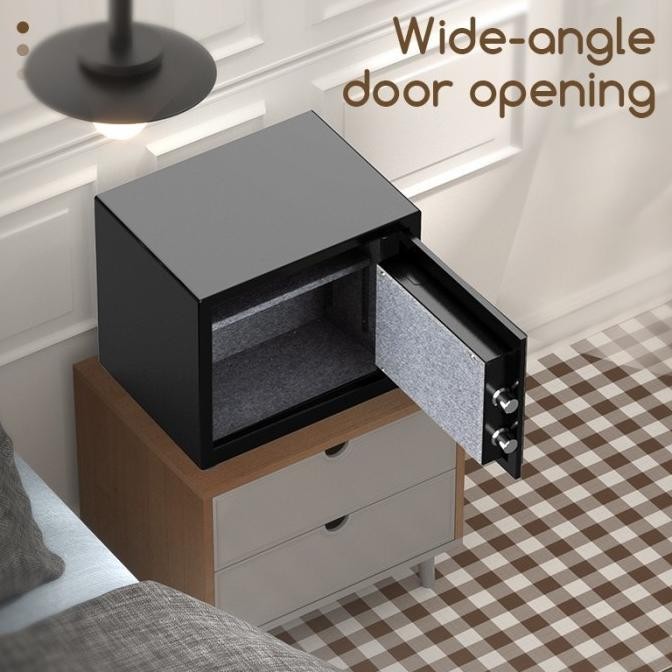 Murah Deli Safe Brankas Digital Fireproof ET587 / Tahan Api Garansi Resmi Non COD