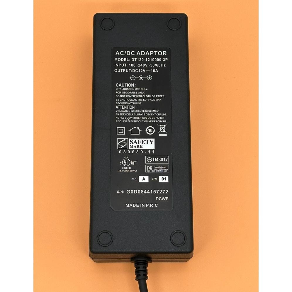 Adaptor 12V 10A  Power Supply 12V 10A Switching Adaptor Led Strip Monitor 12V 10A Adaptor Pompa Dc O