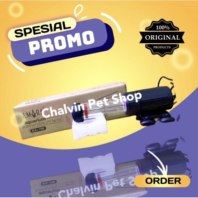 Grosir Lampu Uv Amara 7 Watt Aquarium Kolam