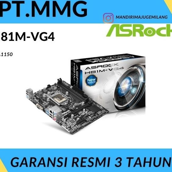 MOTHERBOARD ASROCK H81M VG4 socket 1150 intel H81