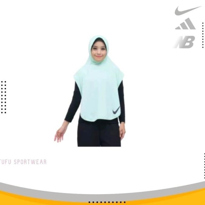 Sale Jilbab Olahraga Menutup Dada Hijab Olahraga Panjang Bergo Sport
