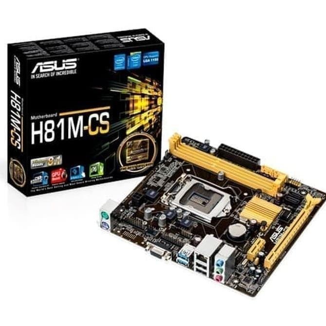 MOTHERBOARD ASUS H81M-C