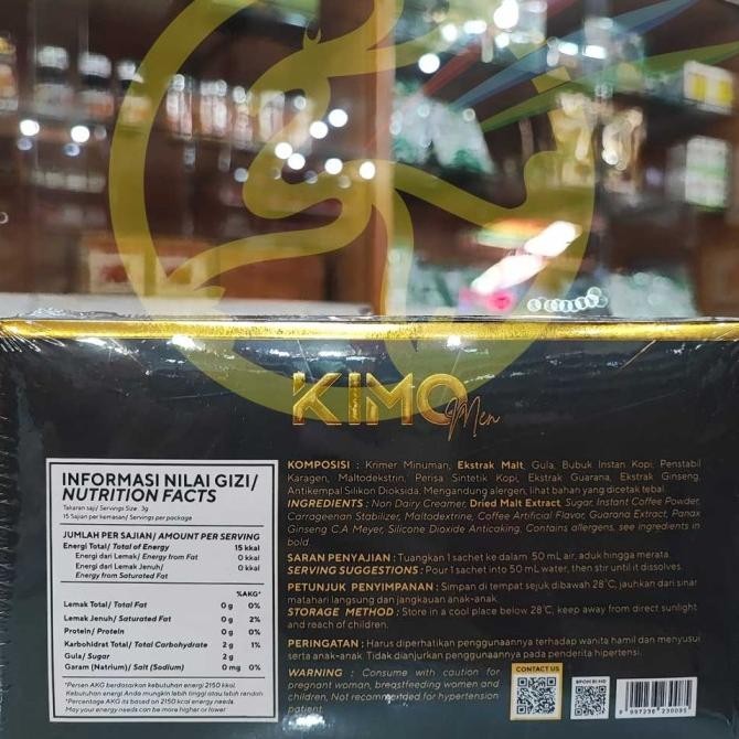 /////] Kimo Men Stamina Pria Ginseng Herbal Vitalitas