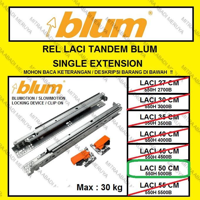 REL TANDEM BLUM 50 CM SINGLE EXTENSION REL LACI BLUM REL BLUM