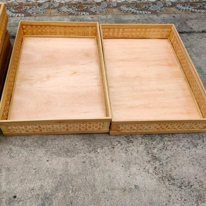 ,,,,,,,] Tampah Tumpeng Nampan Bambu Jumbo Nampan Hampers Nasi Tumpeng