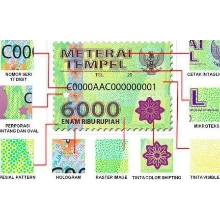 

Kelengkapan Nota 6000