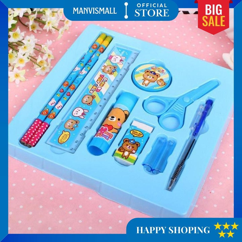 

Alat Tulis Set 8In1 Karakter Stationery Kids / Paket Alat Tulis Anak Tk / Set School Supplies For Child Writing Gift Eraser Ruler Stockami A26 D Termurah