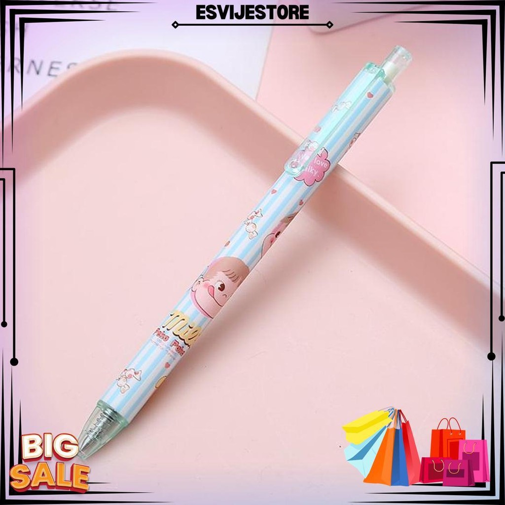 

Pulpen Gel Motif Cartoon Pulpen Pelajar Dan Kantor Pena Lucu Cherry Maruko D Gratis Ongkir