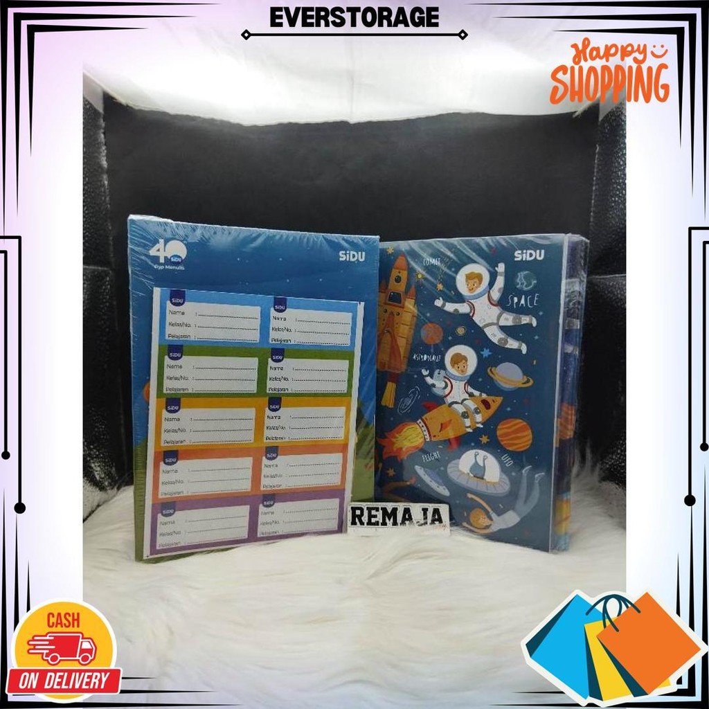 

Buku Tulis Sidu 38 Per Pack Isi 10 Buku (Bonus Stiker Nama) D Promo Puncak