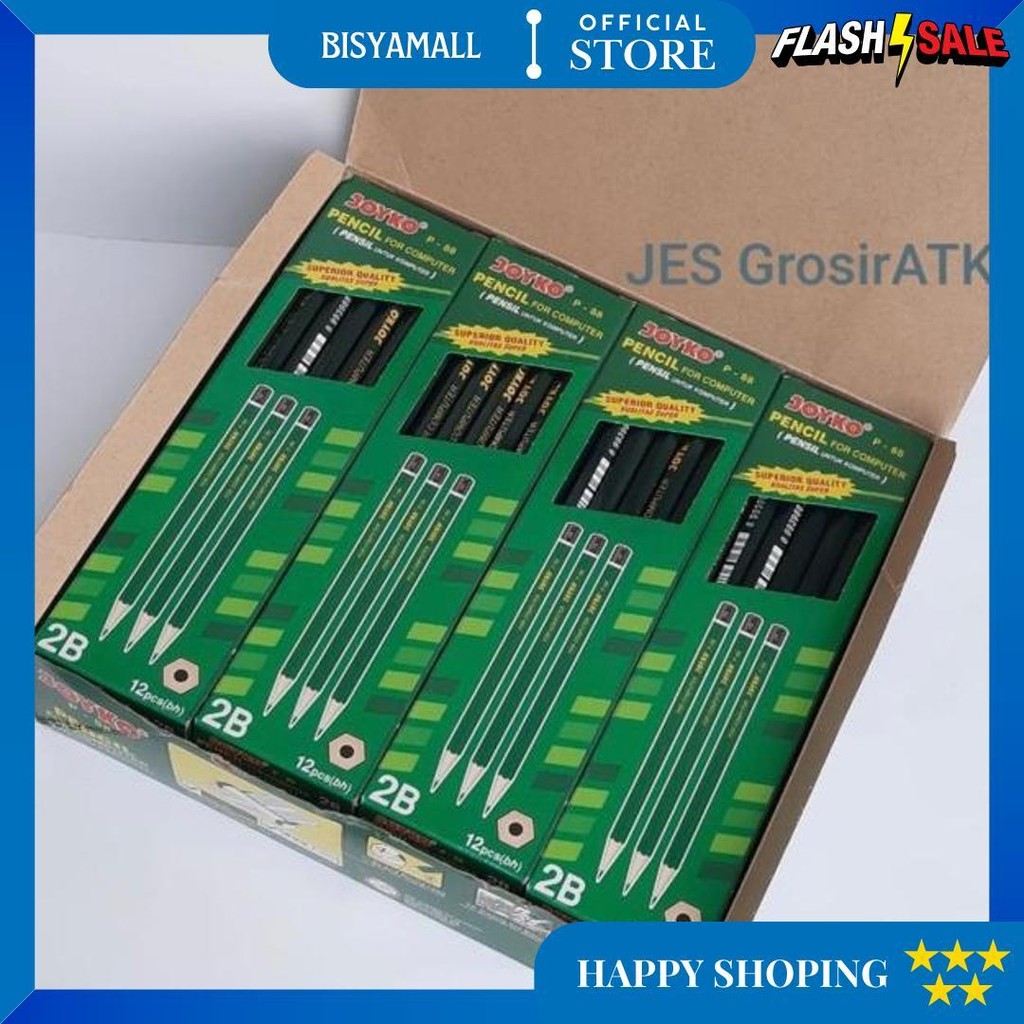 

Pensil Murah Joyko 2B P-88/P88 [Lusin] D Best Seller