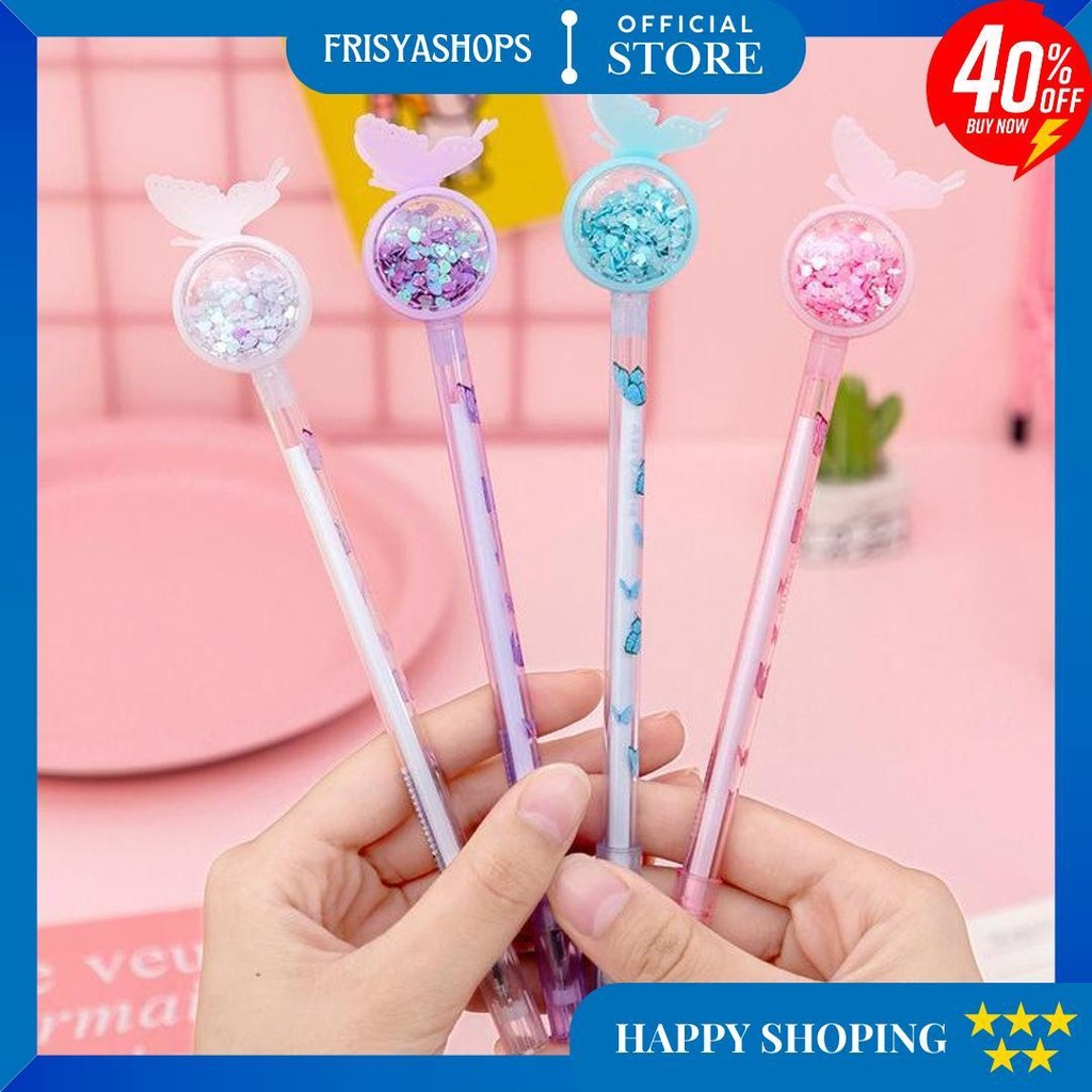 

Pena Karakter Payet Gliter Motif Bunny Lucu Black Ink Gel Pulpen Gel Bolpen Gel Pastel Alat Tulis Karakter Kupu-Kupu Perlengkapan Sekolah Kantor D Sale