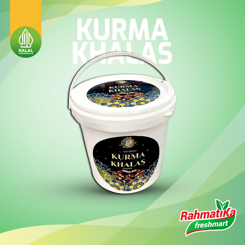 

Kurma Khalas Kemasan Ember 850 gr
