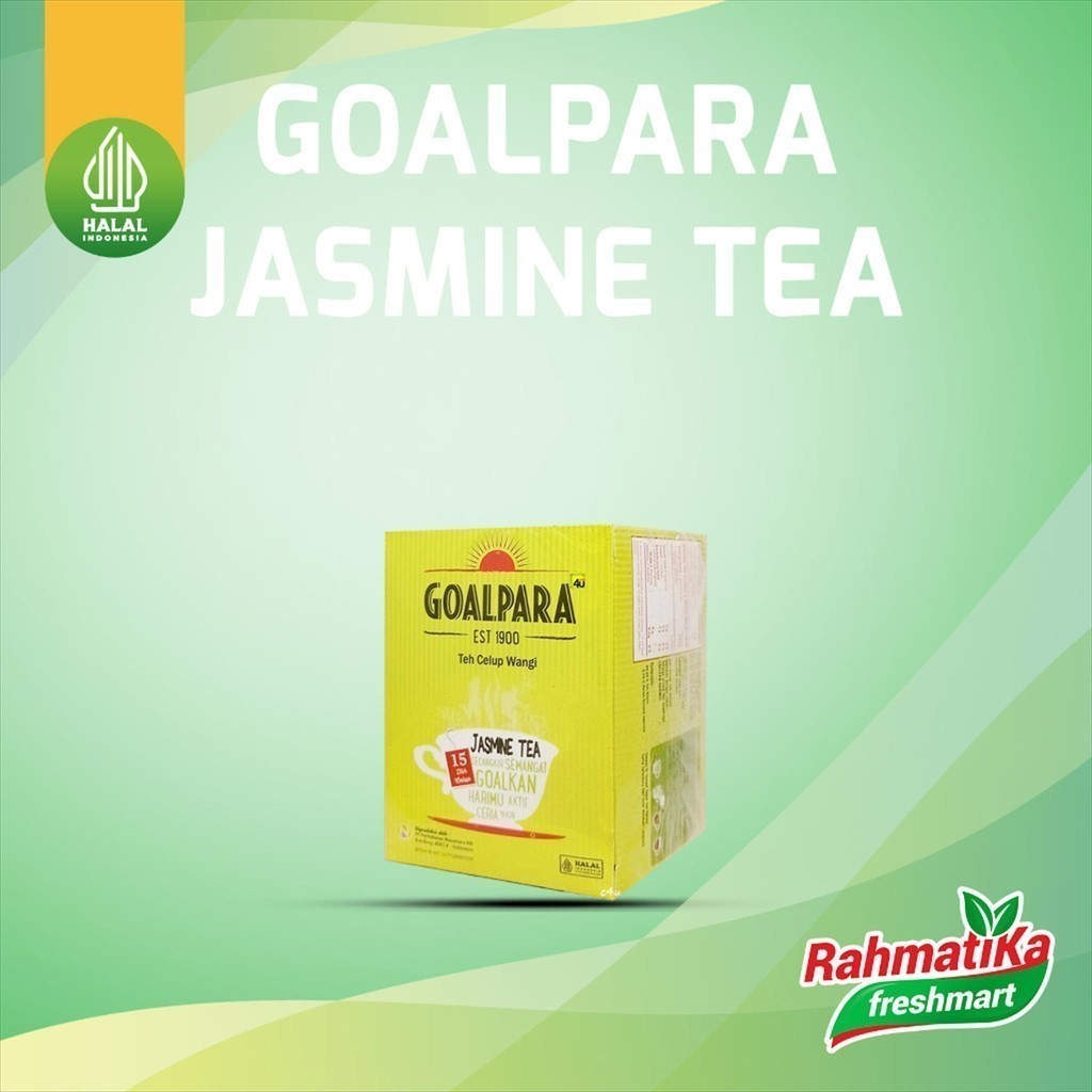 

GOALPARA Jasmine Tea / Teh Celup Isi 15 / 30 gr