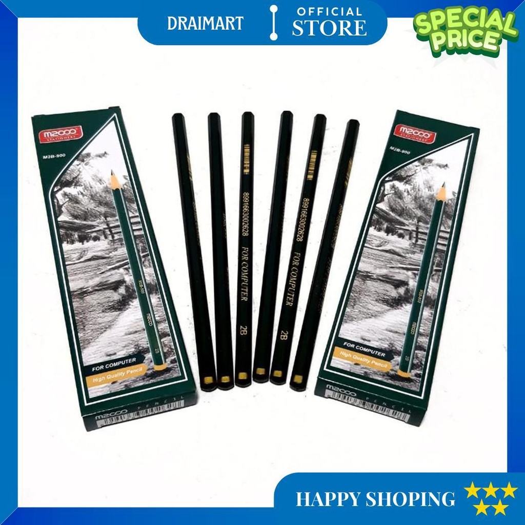 

Harga Grosir 1Kotak/12Pcs Pensil 2B For Computer D Promo 4.4