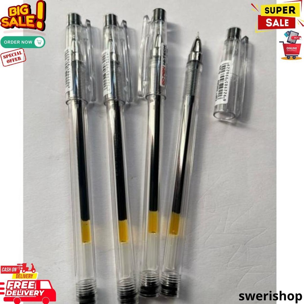 

Pulpen Gel Gp-888 Hi-Tech/0,28/12 Pcs/Tinta Hitam(Pak) D Gratis Ongkir