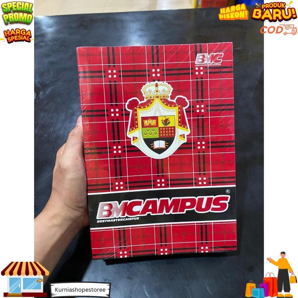 

Bmc Campus 36 Lembar / Buku Tulis / Buku Campus Murah D Best Seller