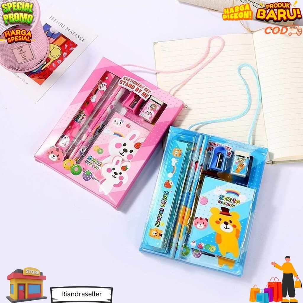 

Bores Alat Tulis Set 6In1 Stationery Set Lucu Karakter Set Perlengkapan Alat Tulis Sekolah Anak-Anak Tk Murah D Promo Puncak