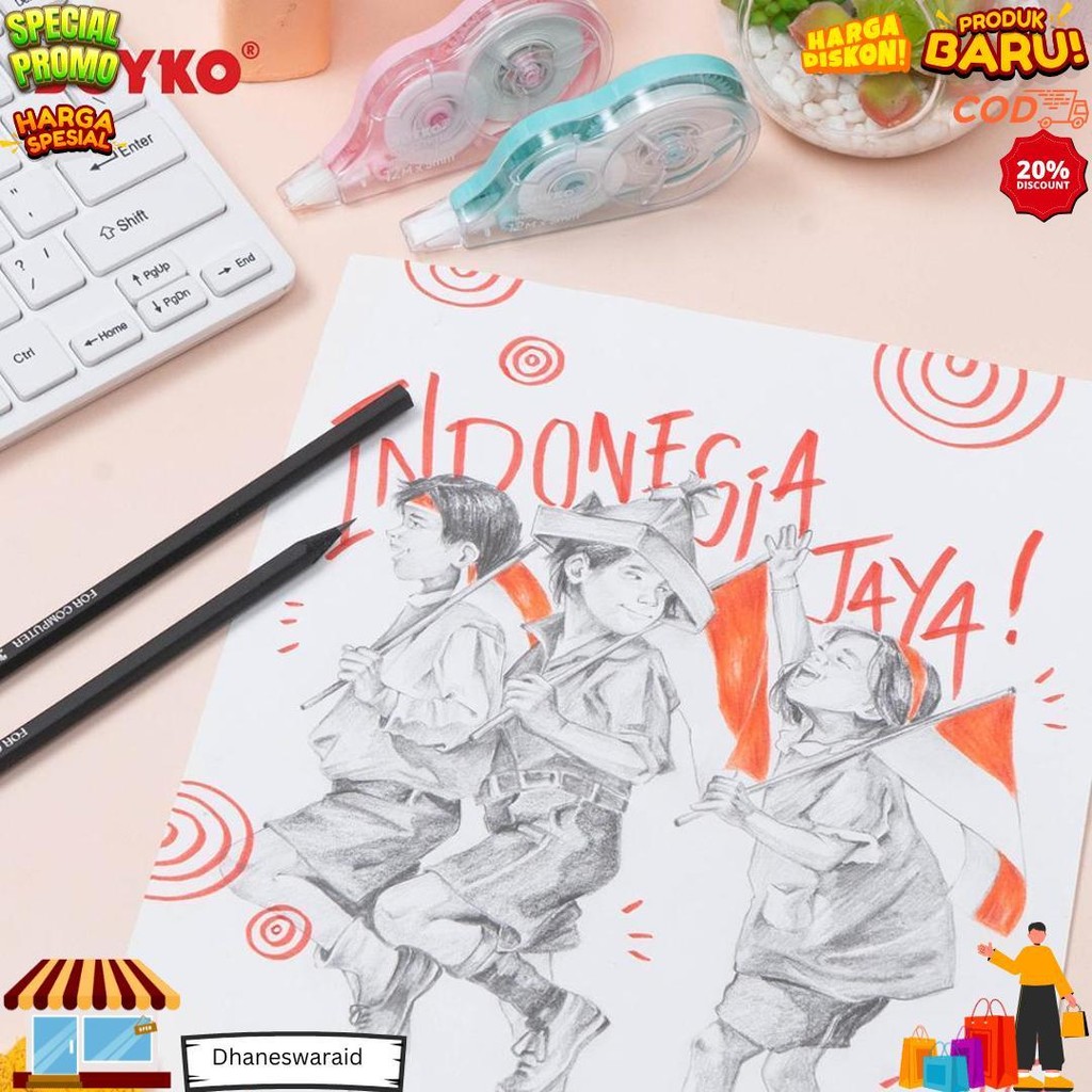 

Pencil Pensil Joyko P-92 2B 1 Box 12 Pcs D Gratis Ongkir