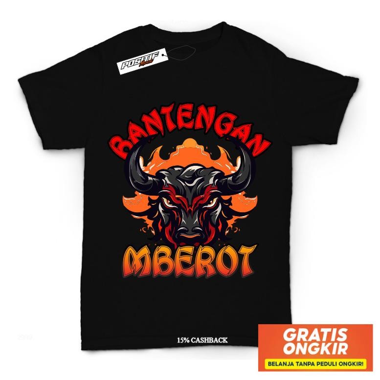Baju Kaos Anak Viral Bantengan Mberot Malangan Distro Harga Grosir