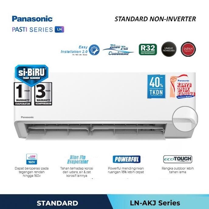Murah AC 3/4 Panasonic CS/CU-LN7AKJ Low Voltage AC Standard 0.75 PK LN5AKJ - 610 Watt Non COD