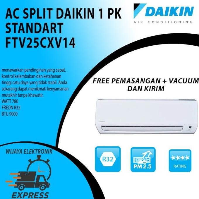 Murah AC SPLIT DAIKIN FTV25CXV AC DAIKIN 1PK AC SPLIT DAIKIN 1PK Non COD