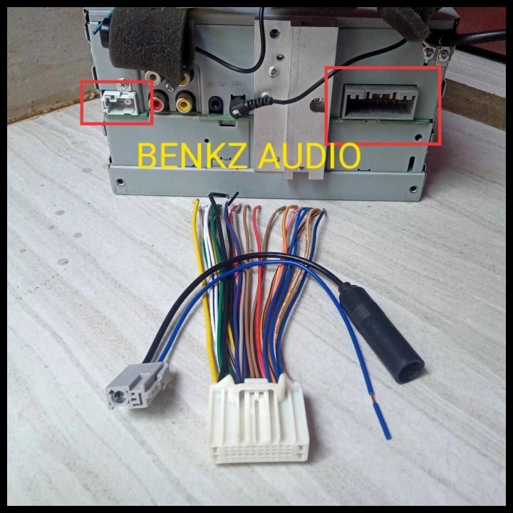 Kabel Soket Head Unit Kenwood Oem Brio Rs