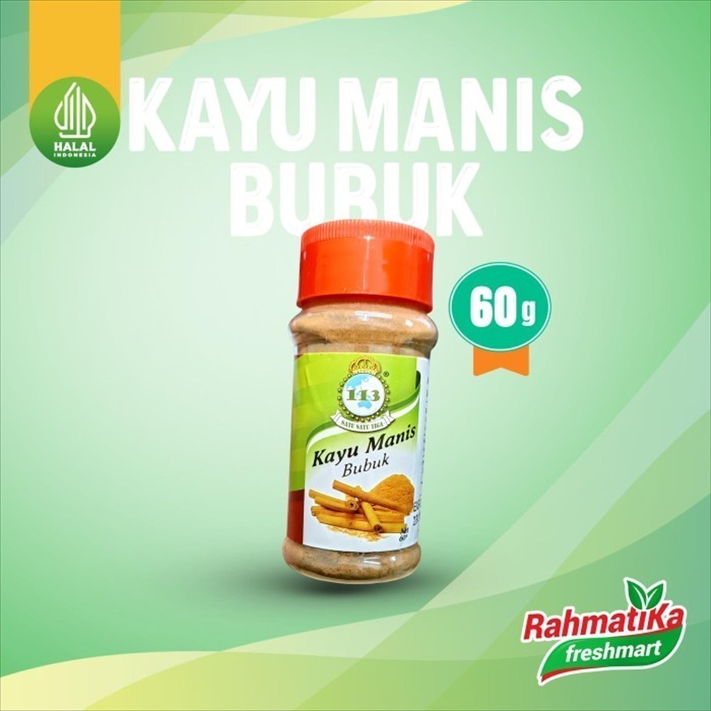 

Djelita 113 Kayu Manis Bubuk 60 gram (Btl)