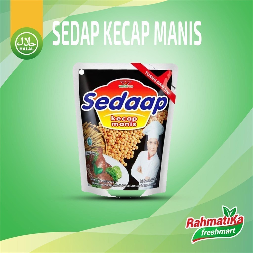 

Kecap Sedaap / Sedap Kecap Manis Refill 225 ml