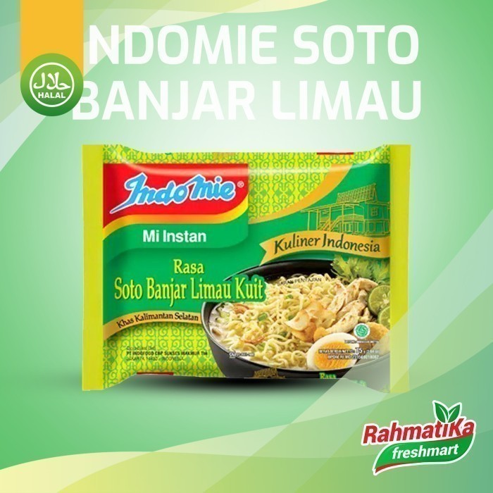 

Indomie Rasa Soto Banjar Limau Kuit 1 pcs