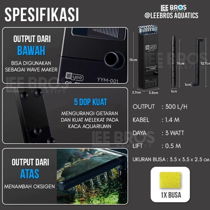 Promo Skimmer Aquarium / Surface Skimmer / Skimmer Aquascape / Protein Skimmer / Skimmer Protein