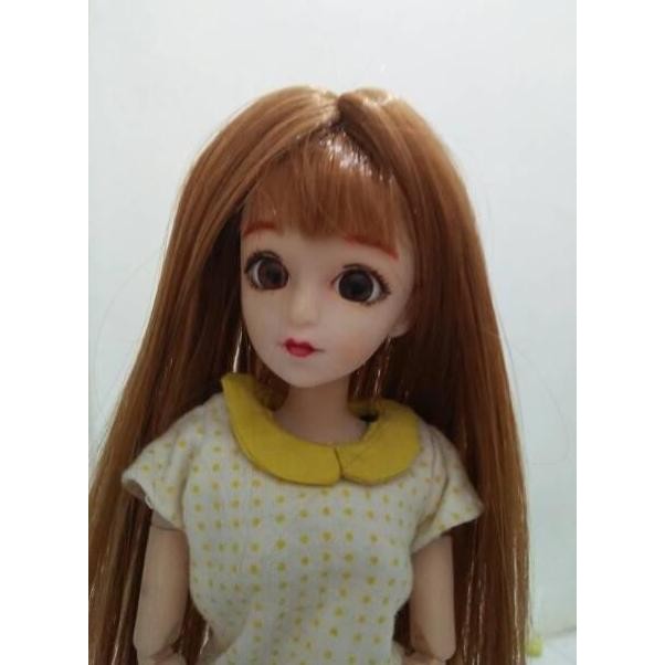 Sale Wig Untuk Boneka Bjd 1/6 30Cm ,Assessoris Rambut Palsu Boneka