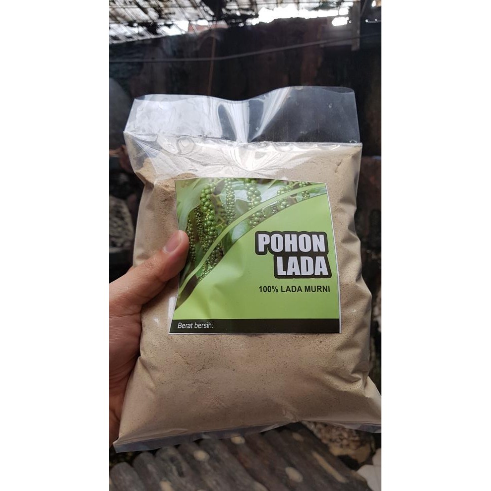 

Lada Putih Bangka Premium 1Kg sudah digiling