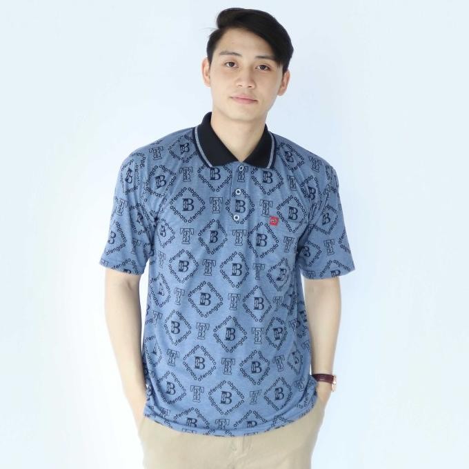 Murah Kaos Polo Korea Saku Dewasa Motif Batik Crocodile 08 Kaos Kerah Pria
