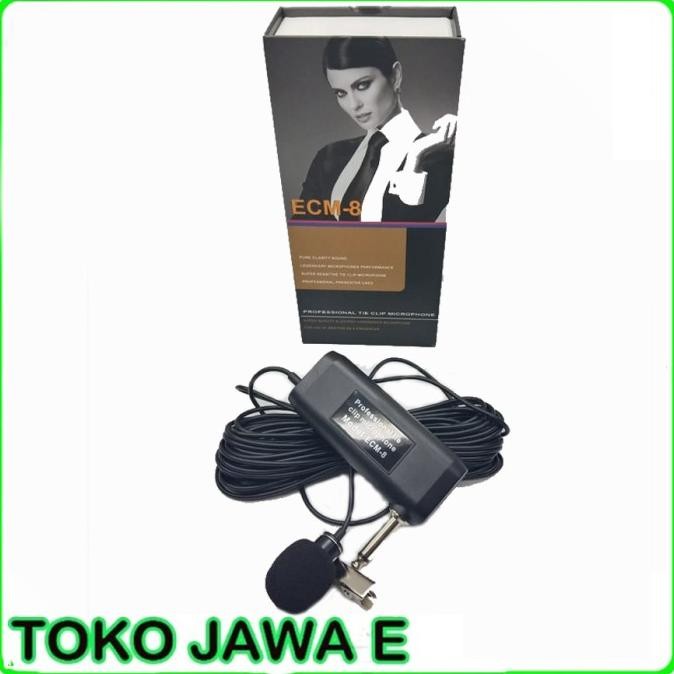 Murah Ecm-8 Mic Kancing Mic Meeting Mic Presenter Mic Imam Masjid/Musholla