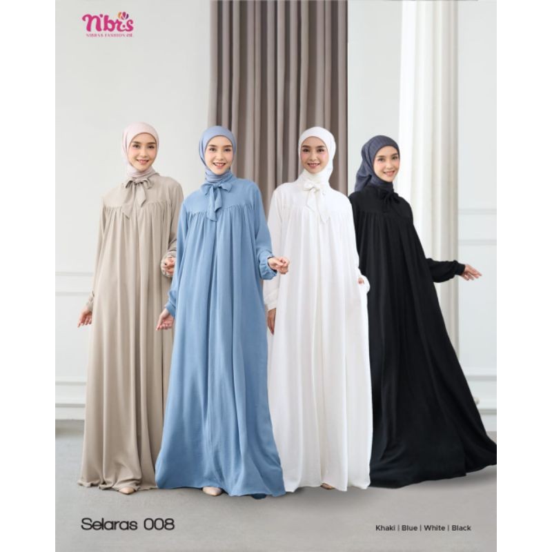 GAMIS NIBRAS NEW // BAJU MUSLIM NIBRAS//GAMIS NIBRAS SELARAS