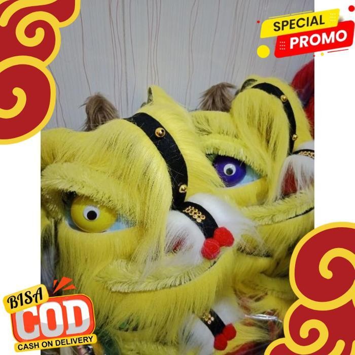 

FLASH SALE (FREE KARDUS) BARONGSAI LUCU DAN GEMOY WARNA KUNING/ORANGE