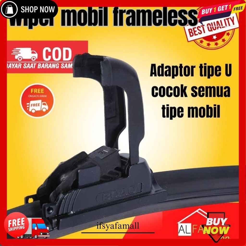 Wiper Kaca Mobil Frameless Truk Canter Ps110 Ps125 Ps136 Fuso Termurah Banget